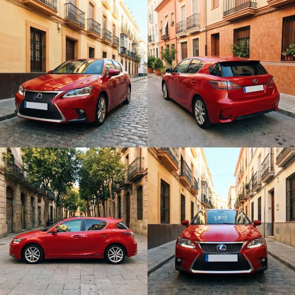 Lexus CT 2015 — аренда в Барселоне