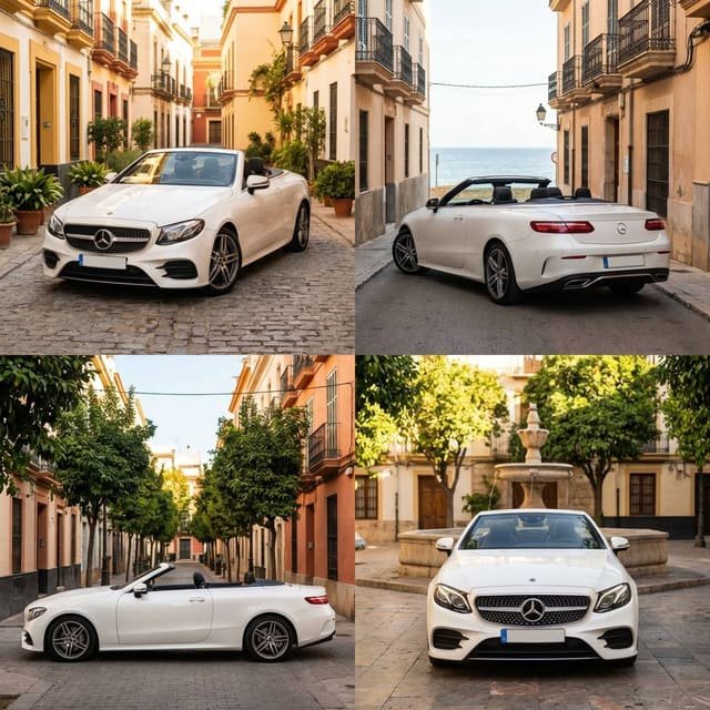 Mercedes E-Class Cabrio 2020 — кабриолет-класс, аренда в Барселоне