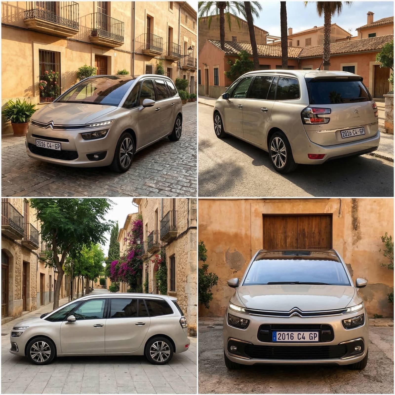 Citroen Grand Picasso 2016 — аренда в Барселоне