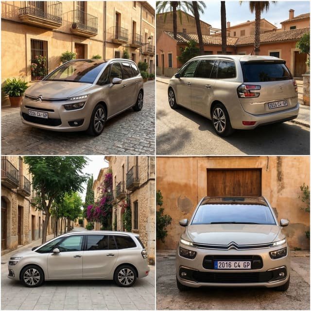 Citroen Grand Picasso 2016 — аренда в Барселоне