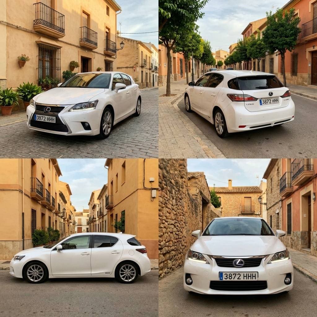 Lexus CT 2012 — аренда в Барселоне