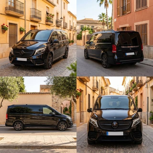 Mercedes V-Class AMG — минивэн-класс, аренда в Барселоне