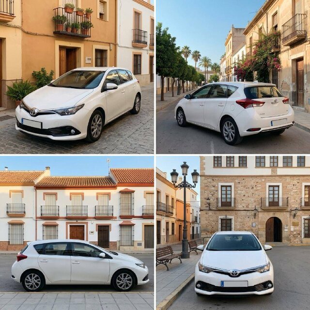 Toyota Auris 2015 — комфорт-класс, аренда в Барселоне